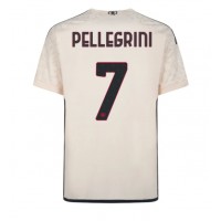 AS Roma Lorenzo Pellegrini #7 Udebanetrøje 2023-24 Kortærmet